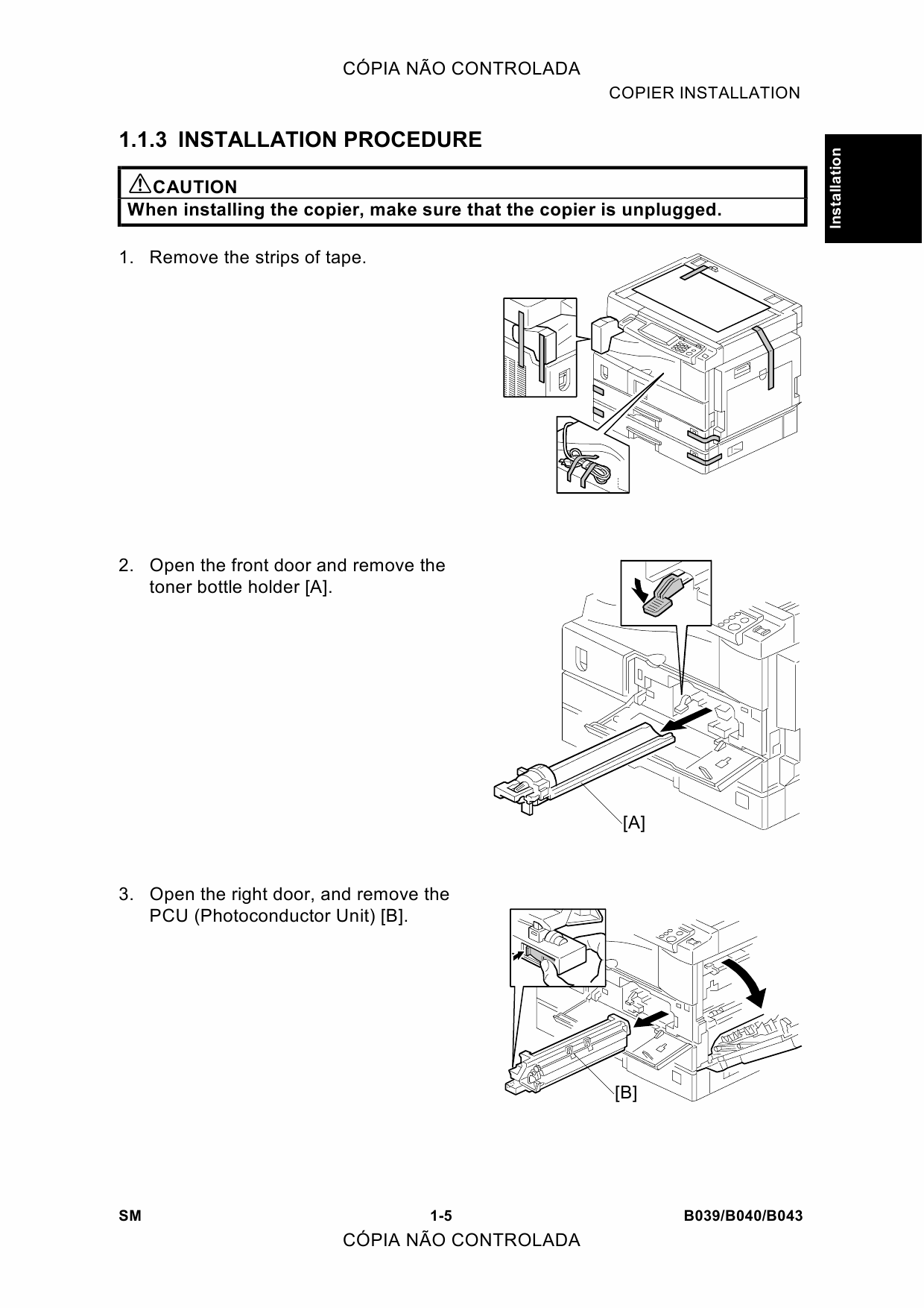 RICOH Aficio 1113 B120 Service Manual-2